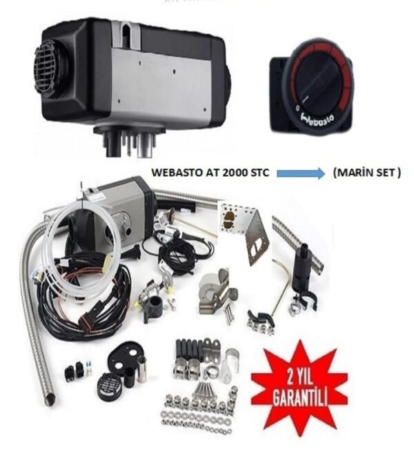 Webasto Air Top 2000 STC Dizel Isıtıcı – 12v (MARİN SET)