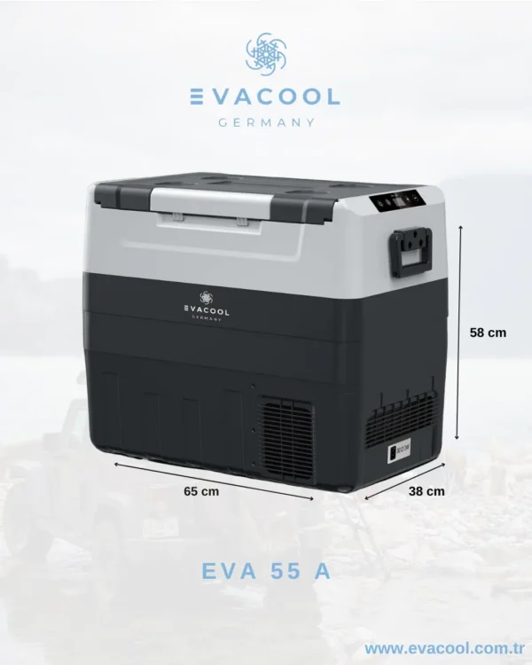 Evacool Eva 55 A Mobil Buzdolabı - Görsel 2