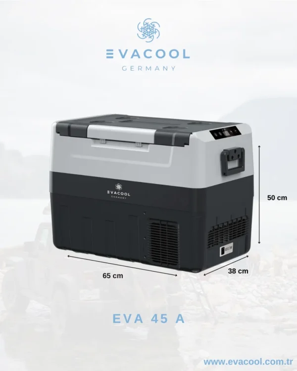 Evacool Eva 45 A Mobil Buzdolabı - Görsel 3