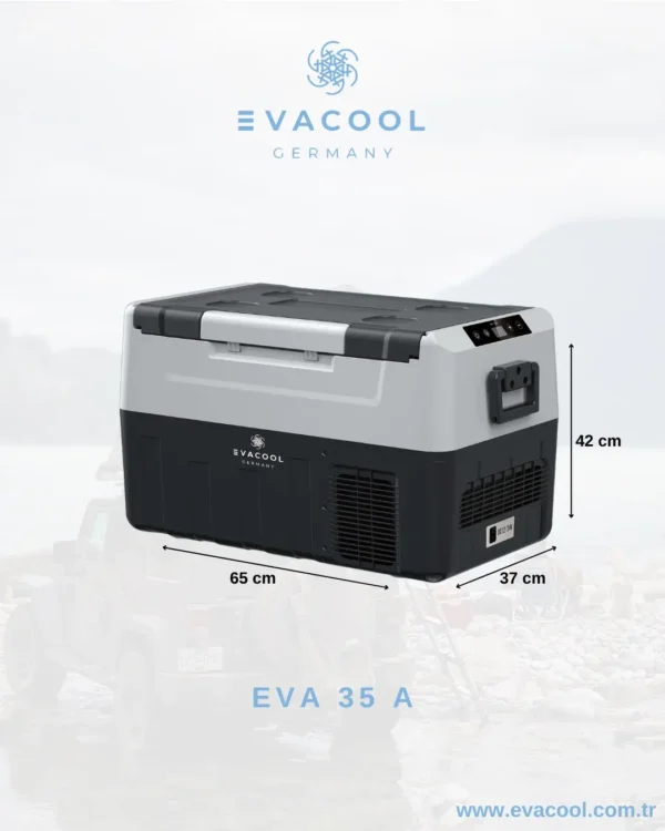 Evacool Eva 35 A Mobil Buzdolabı - Görsel 2
