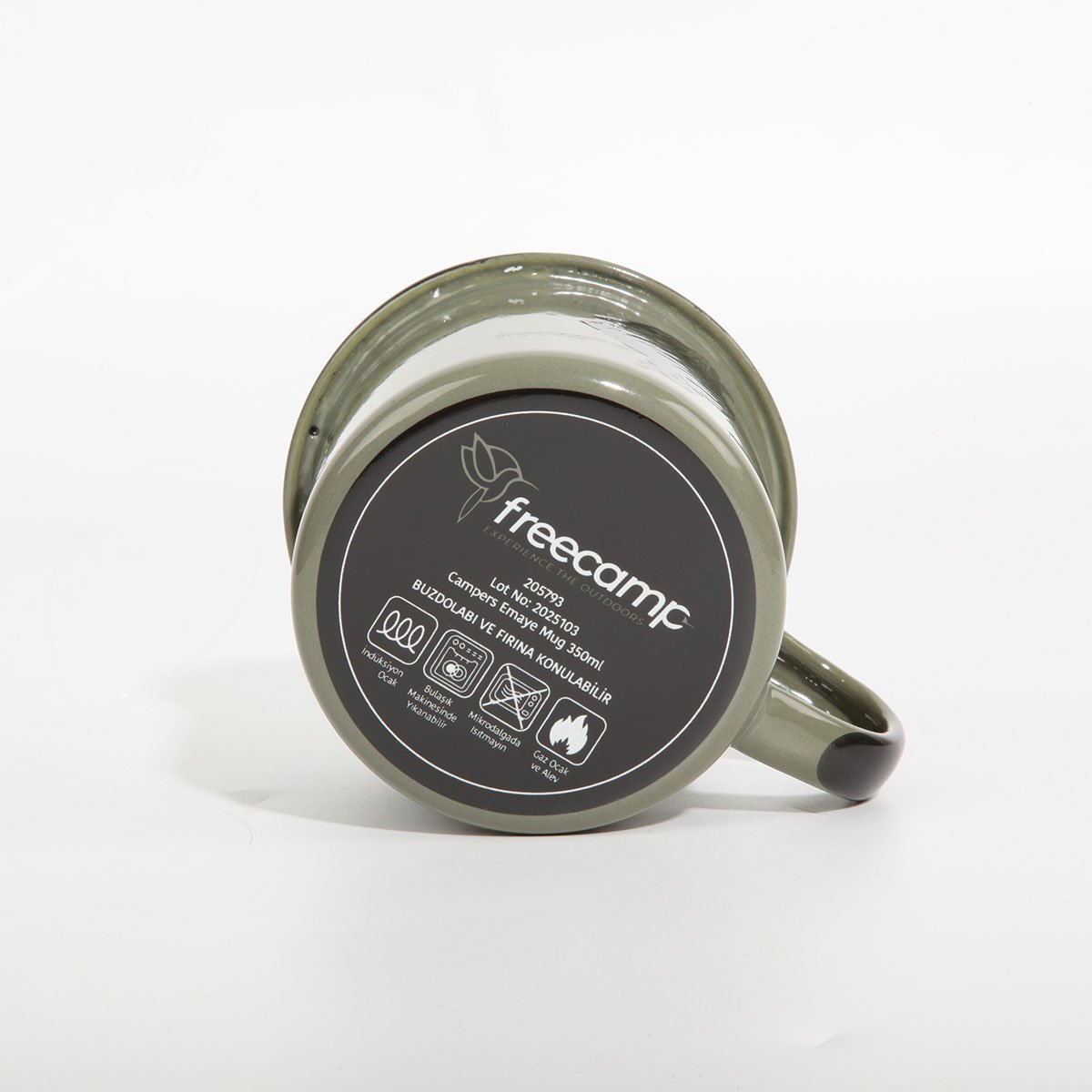 FreeCamp Campers Emaye Mug 350ml - Görsel 4