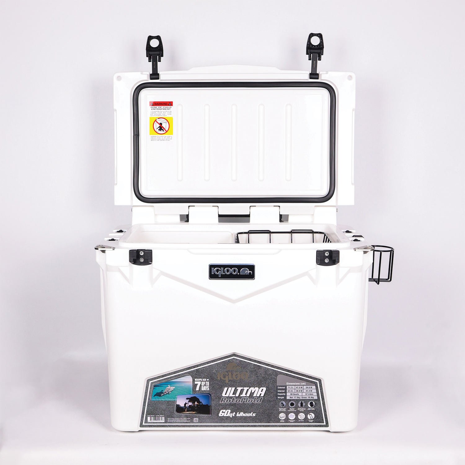IGLOO Ultima 60 Qt Tekerlekli RotoMold Buzluk 57 Litre - Görsel 2