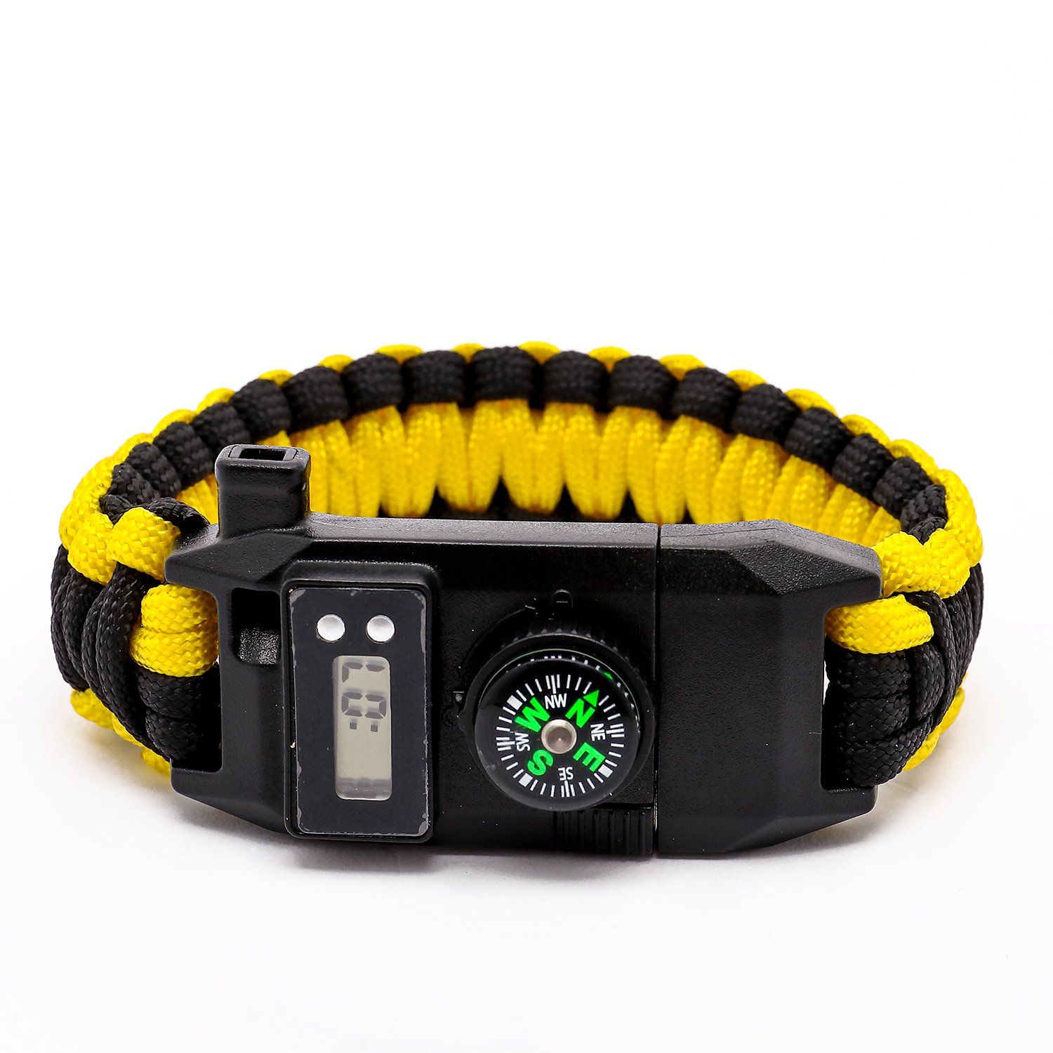 FreeCamp Kata Saat Göstergeli Paracord-SARI