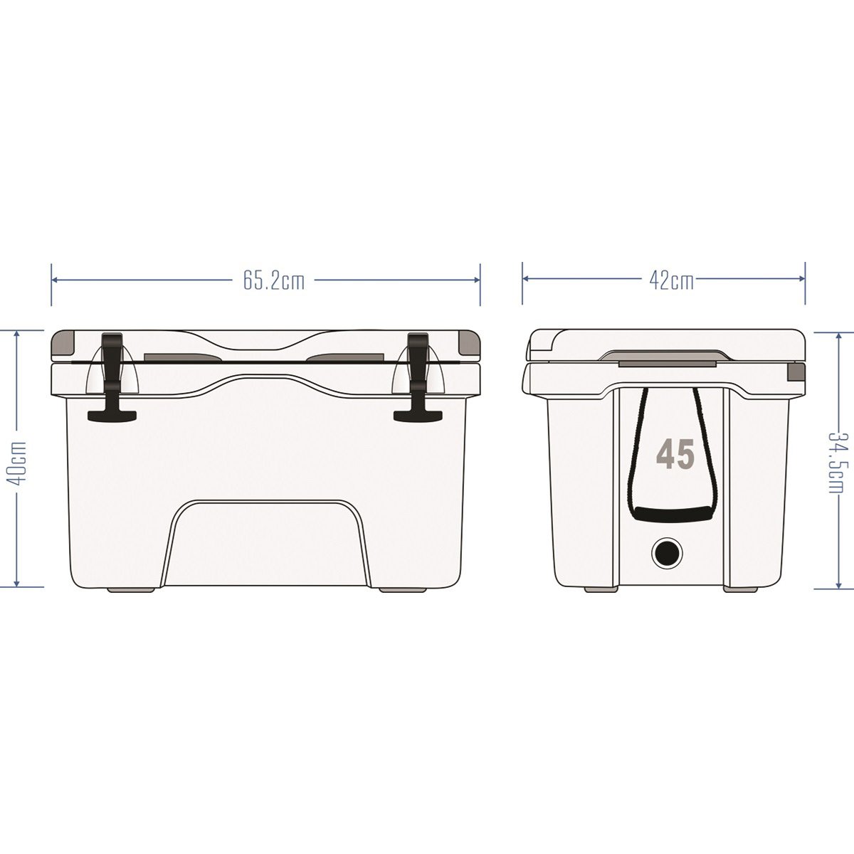 Icepeak Aden Buzluk 45 Litre - Görsel 4