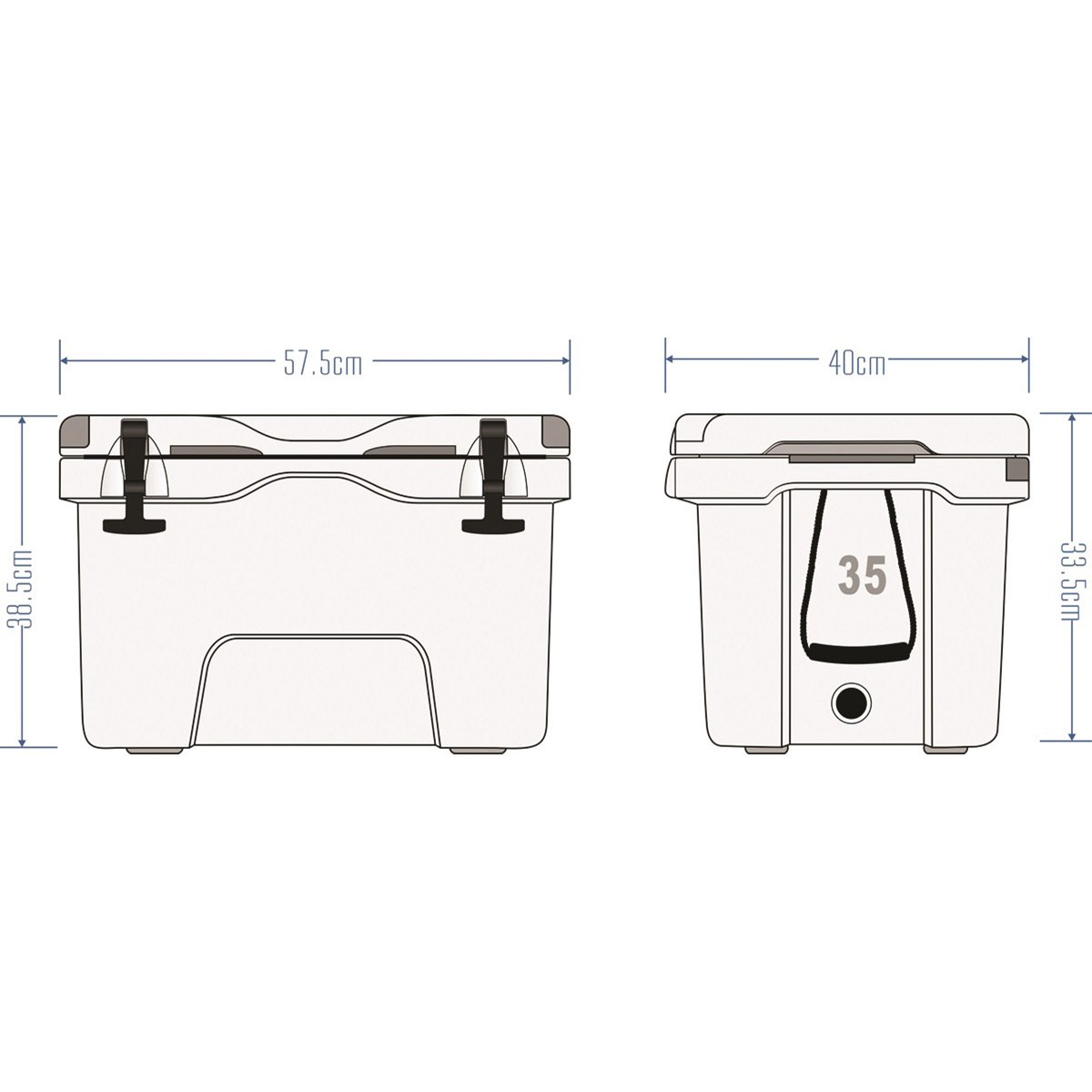Icepeak Aden Plus Buzluk 35 Litre - Görsel 5