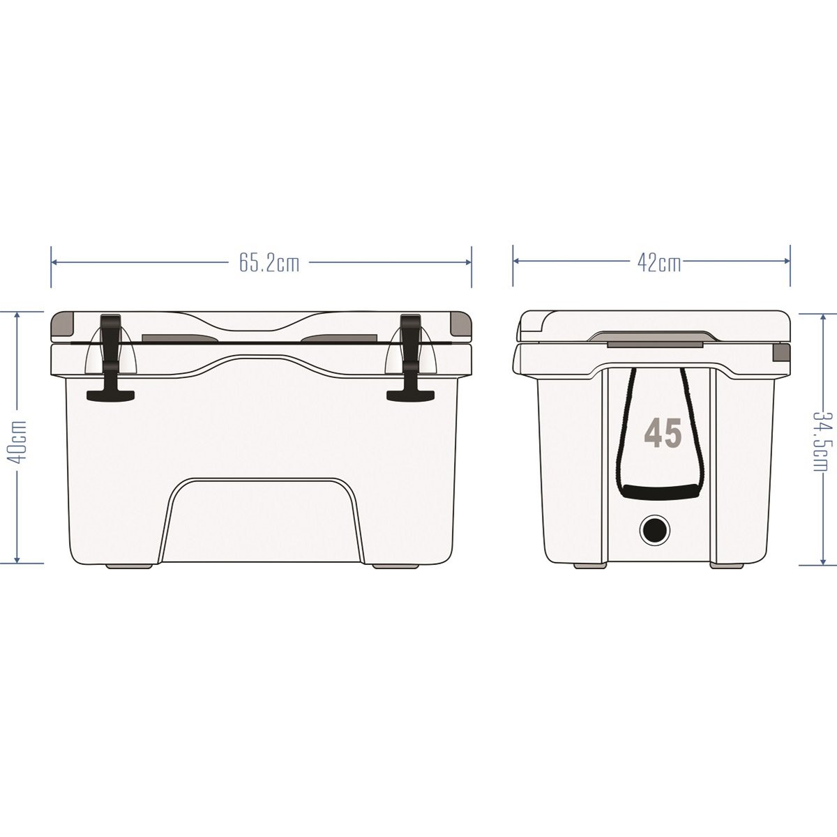 IcePeak Aden Plus Buzluk 45 Litre - Görsel 5