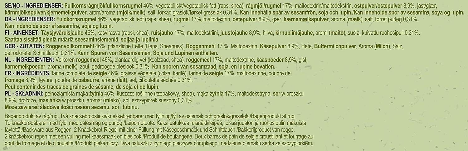 Wasa 37 Gr Cheese&Chives 37 Gr * 24 Adet (1 Koli) - Görsel 5