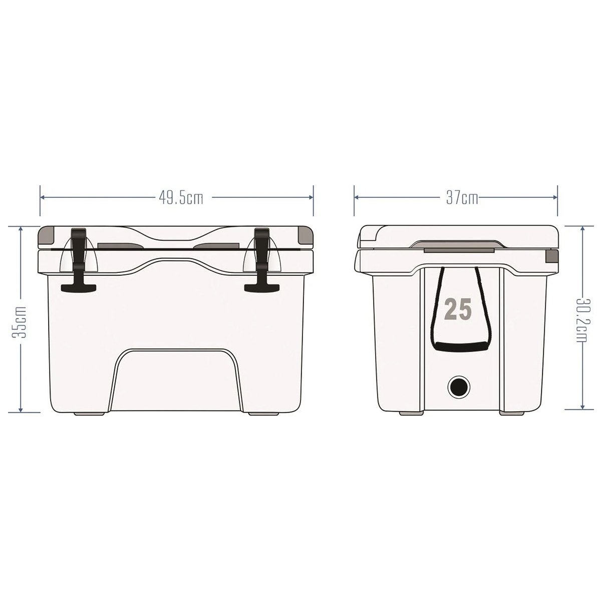 Icepeak Aden Buzluk 25 Litre - Görsel 4