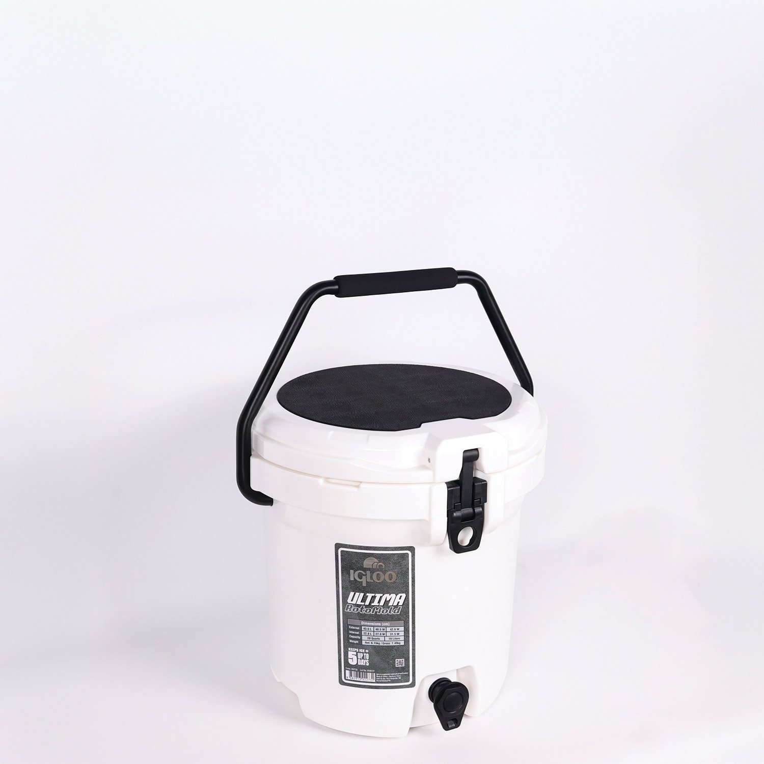IGLOO Ultima 5 Gallon Musluklu RotoMold Fıçı 19 Litre - Görsel 3