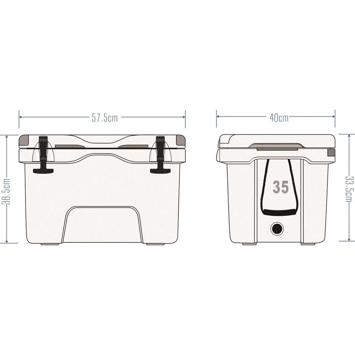 Icepeak Aden Buzluk 35 Litre - Görsel 4