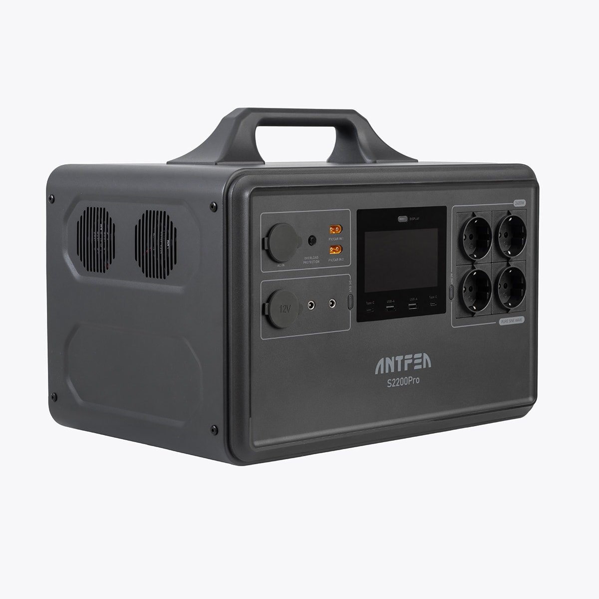 ANTFEA S2200Pro Taşınabilir Güç Sistemi 2400W - Görsel 4