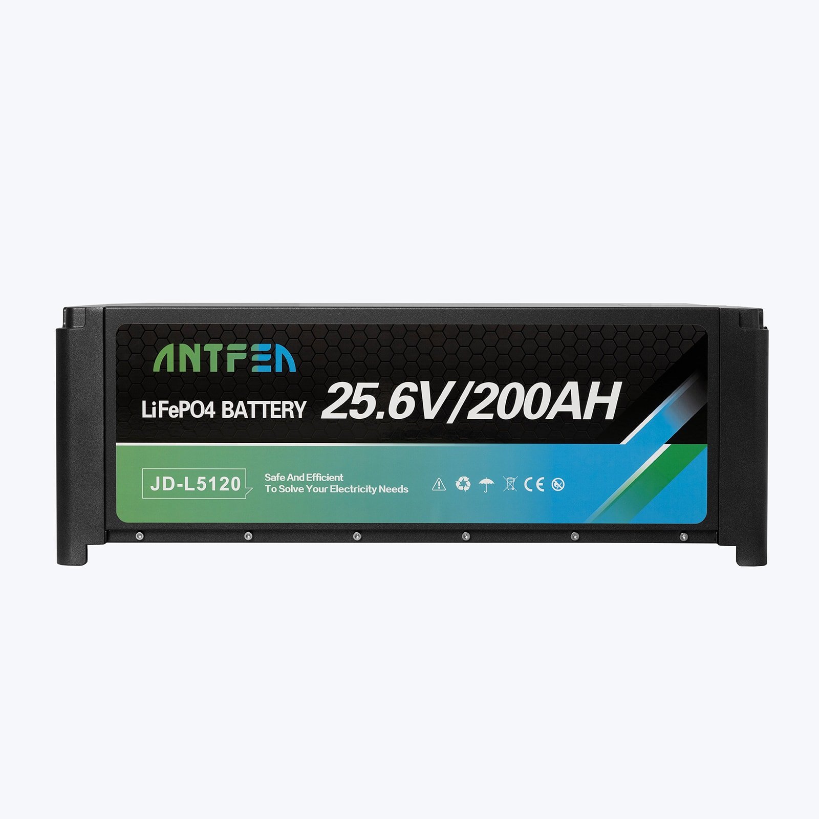 ANTFEA L5120 25.6V (24V) 200Ah 5.12 kwh İstiflenebilir Lityum Akü LiFePo4